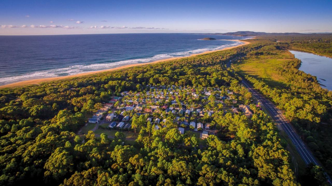 Wairo Beach Holiday Park Tabourie Lake Exteriér fotografie